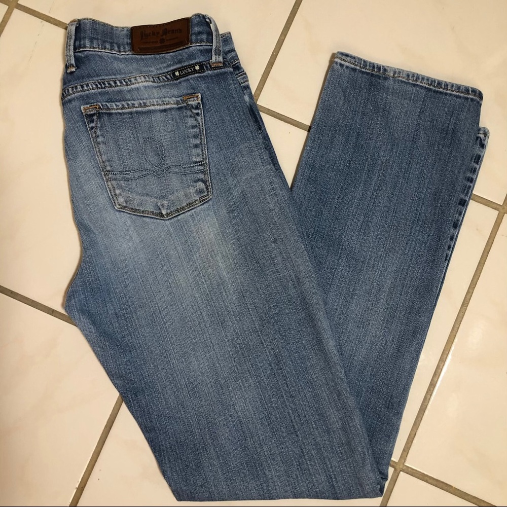 ☘️Lucky Brand Straight Jeans in Size Reg 8 / 29